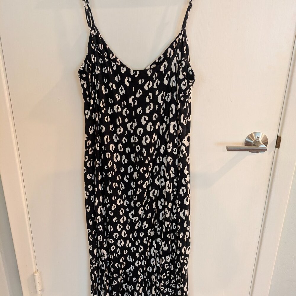 Reformation Crimini Dress • V-Neck Midi Slip • Adjustable Straps - Picture 2 of 2